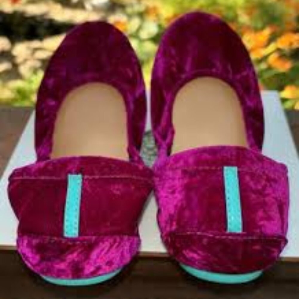 TIEKS crushed velvet in Tyrian- limited release. Size 10 Never Worn
